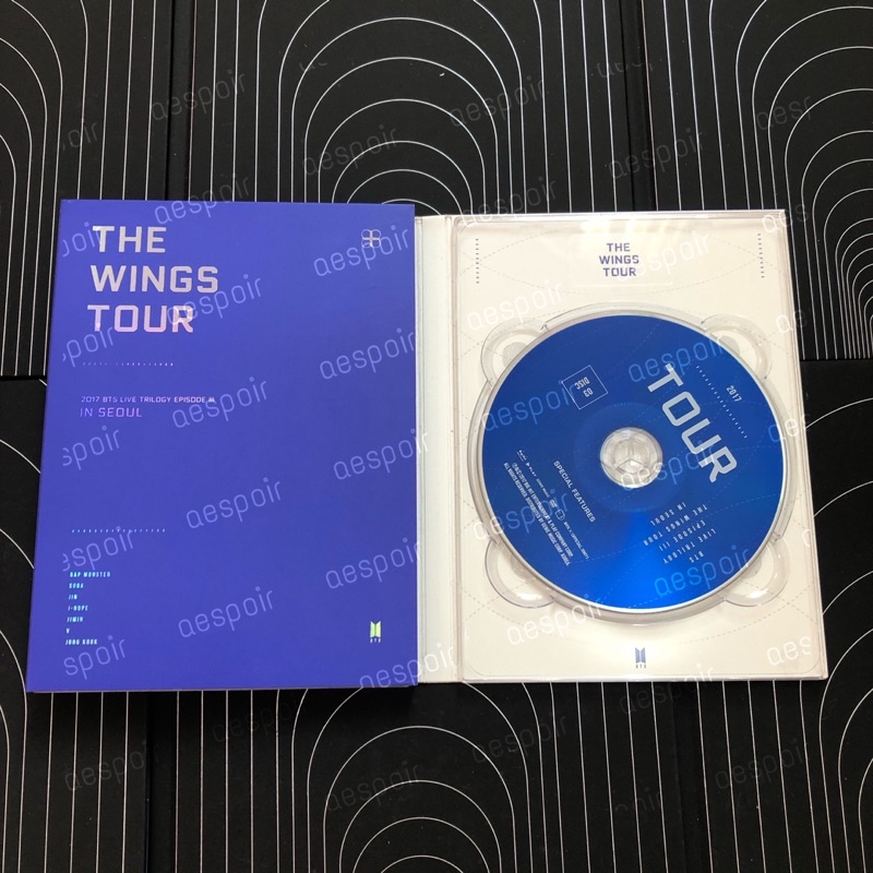 Ảnh BTS the wings tour cd / disc hàng chính hãng
