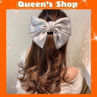 🎀sẵn sỉ số lượng kẹp nơ lụa dải rộng siêu điệu🎀