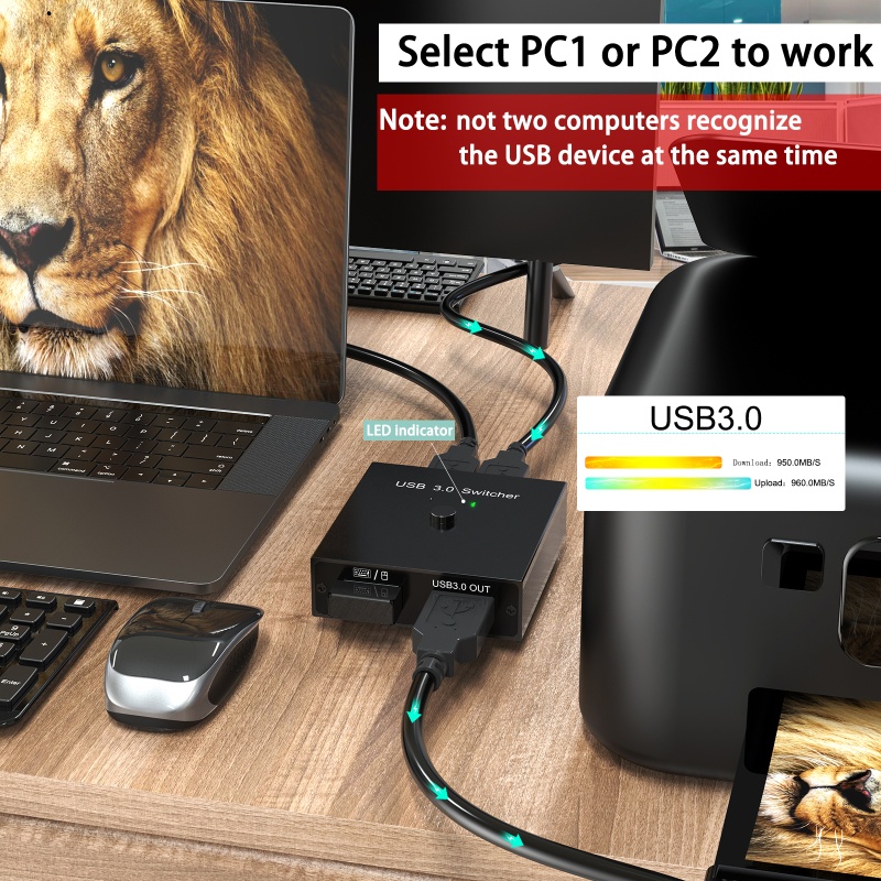 Bộ Chuyển Đổi USB 3.0 Hình Cầu Cho Chuột Và Bàn Phím