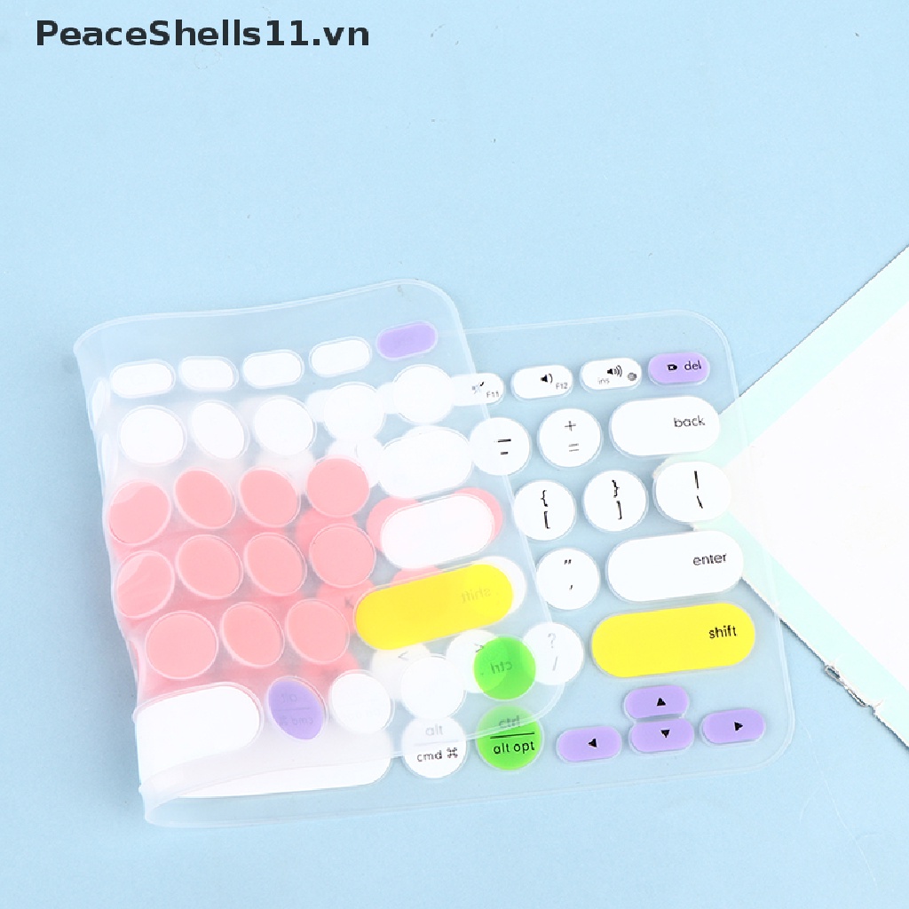 Miếng dán bảo vệ bàn phím bằng silicon chất lượng cao cho Logitech K380