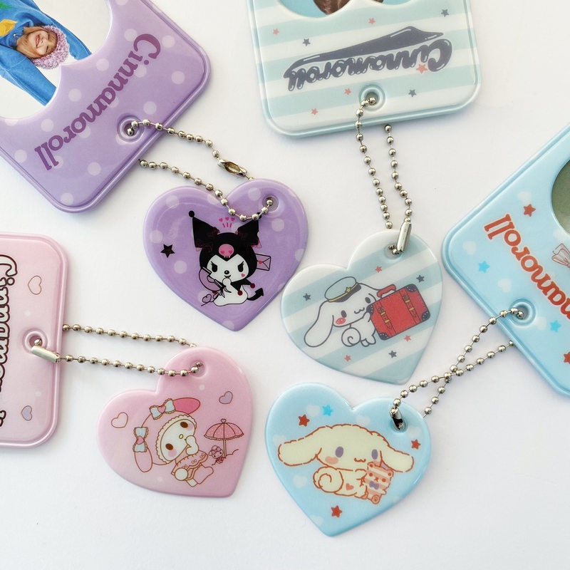 SANRIO Túi Đựng Thẻ Họa Tiết Hoạt Hình Dễ Thương Xinh Xắn