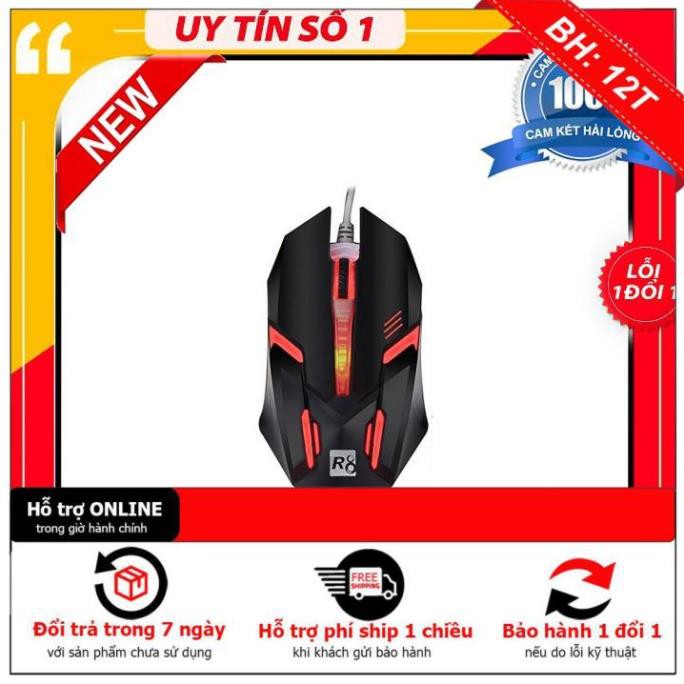 [BH12TH] [Mã ELFLASH3 hoàn 10K xu đơn 20K] Chuột R8-1602 USB led đèn