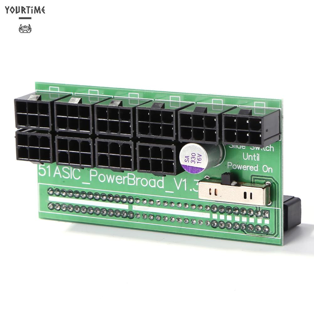 Bảng mạch nguồn 750W-1200W 10 cổng PCIe 6 Pin cho DPS-800GB A