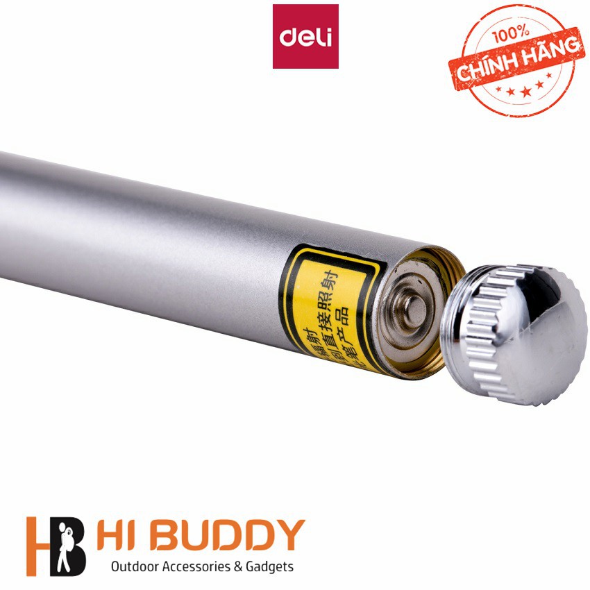 Bút Chỉ Bản Đồ Deli 3933 - Đèn laser màu đỏ, dùng trong giảng dạy, thuyết trình