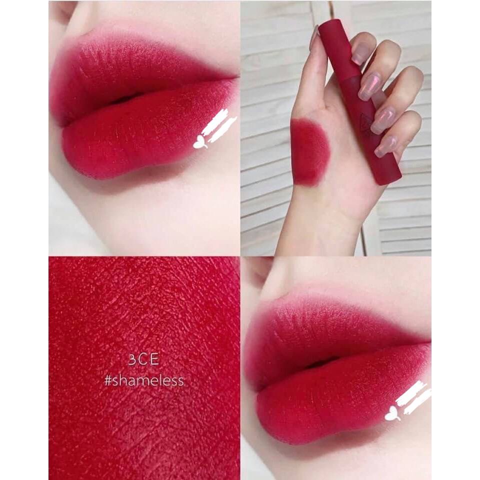 Son Kem Lì 3CE Smoothing Lip Tint Mịn Màng Như Nhung | WebRaoVat - webraovat.net.vn