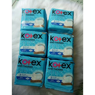 Băng vệ sinh Kotex dày cánh mặt lưới lụa hóa