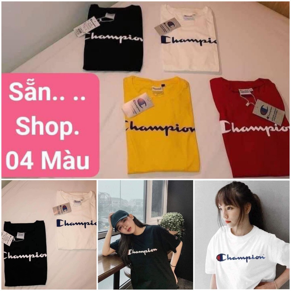 Áo phông thun Cham pi nội địa thái lan nam nữ đều mặc được