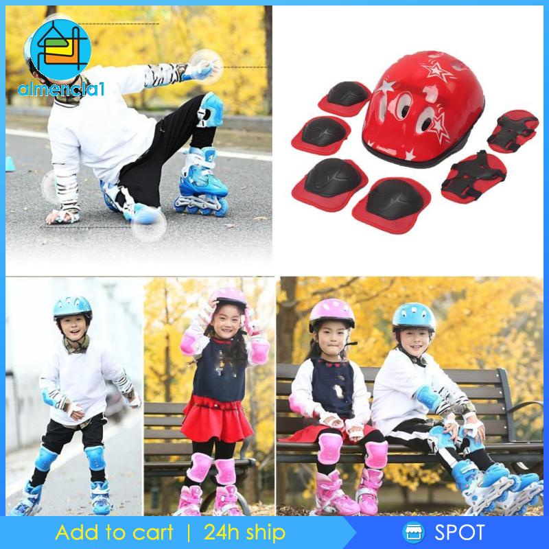 Đệm bảo vệ đầu gối và khuỷu tay cho bé khi chạy xe đạp