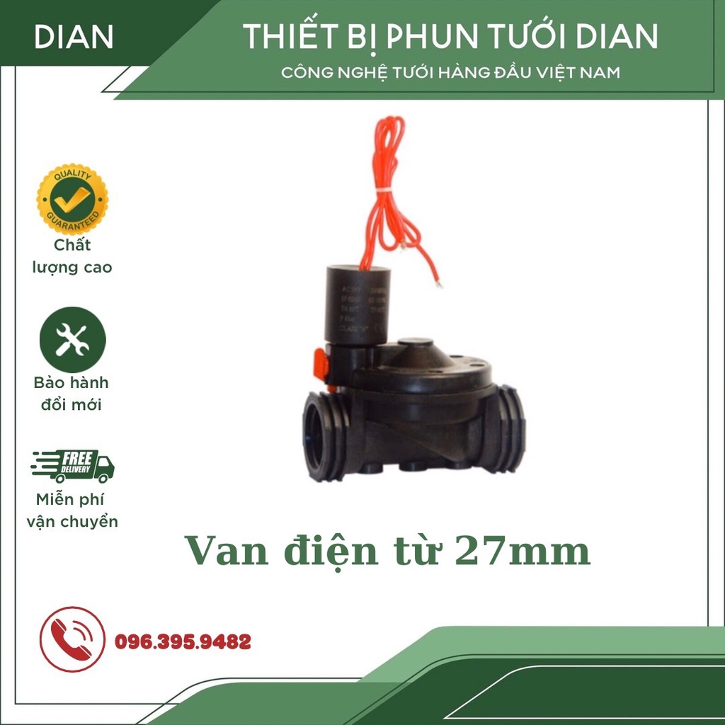 Van điện từ Bona 21/27/34/48/60 - Sử dụng điện áp 220V hoặc 24V - Van điện từ ngoài trời