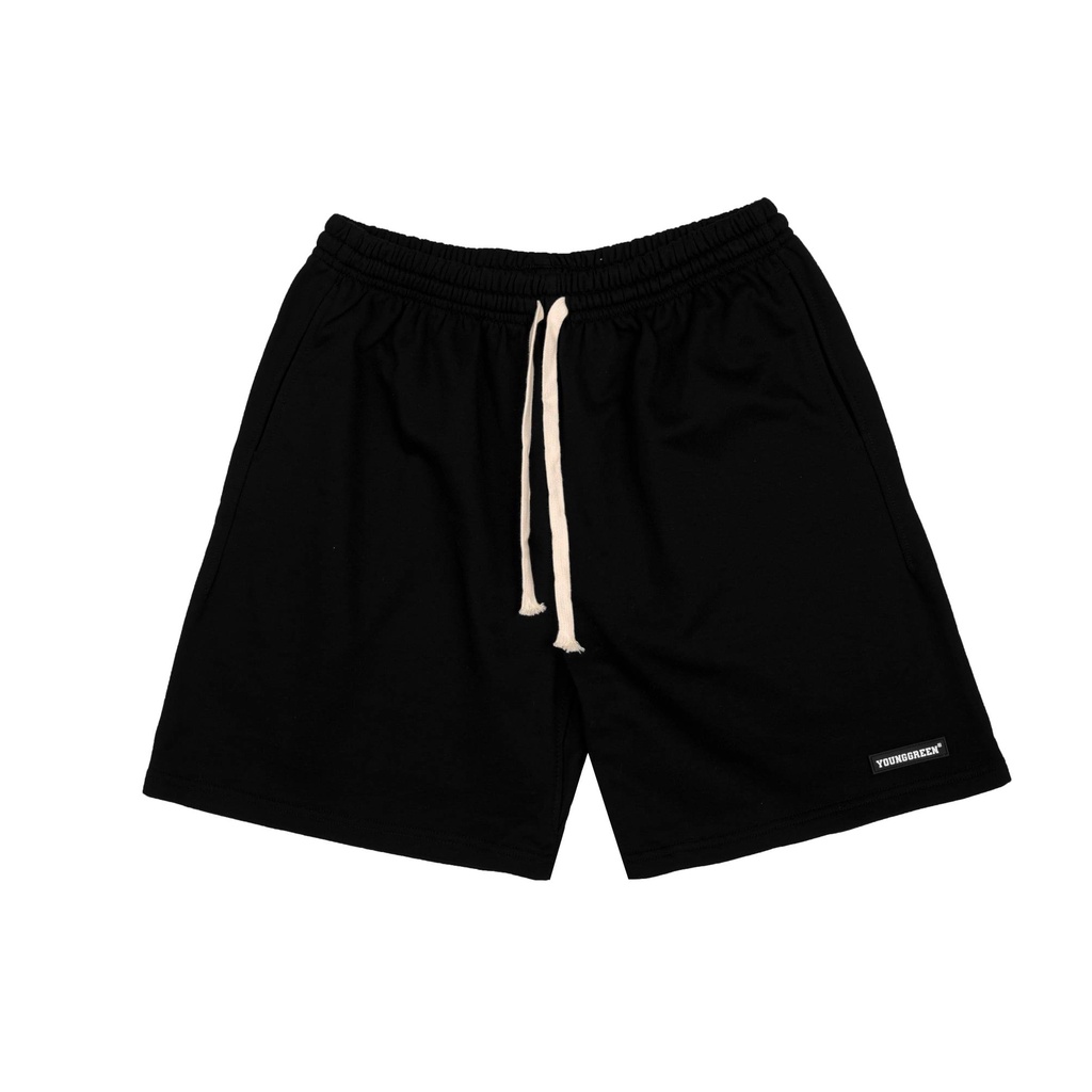 Quần Short Trơn Young Green Blank Shorts