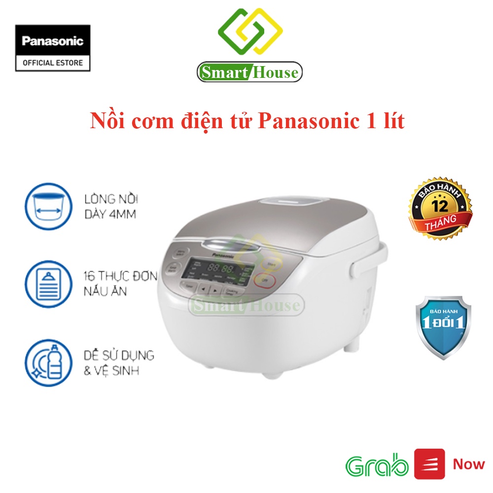 SR-CP108NRA - Nồi cơm điện tử Panasonic 1 lít SR-CP108NRA- Hàng chính hãng - Smart House