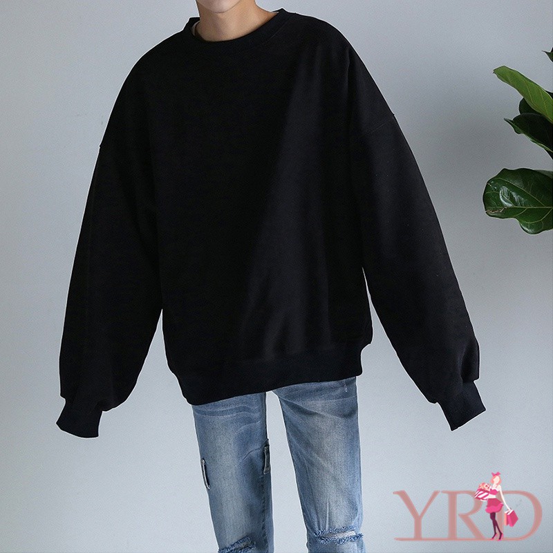 Áo chui đầu tay dài cổ tròn cho nam | BigBuy360 - bigbuy360.vn