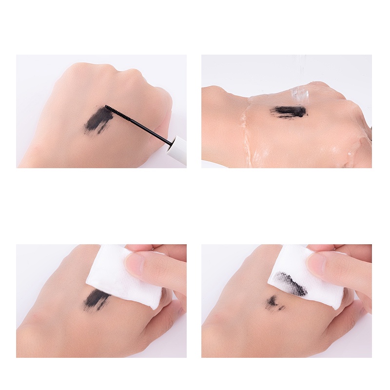 Mascara Đầu Cọ Siêu Mịn Kháng Nước Chống Mồ Hôi Không Nhòe Lâu Trôi Chuốt Cong Mi Hiệu Quả