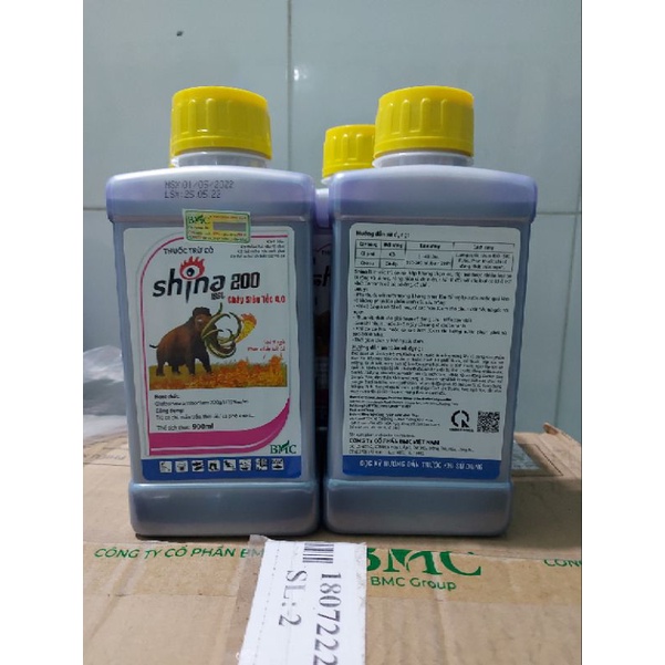 Cỏ Shina 900ml Mạnh Hơn Q7 chết cỏ rất ngọt
