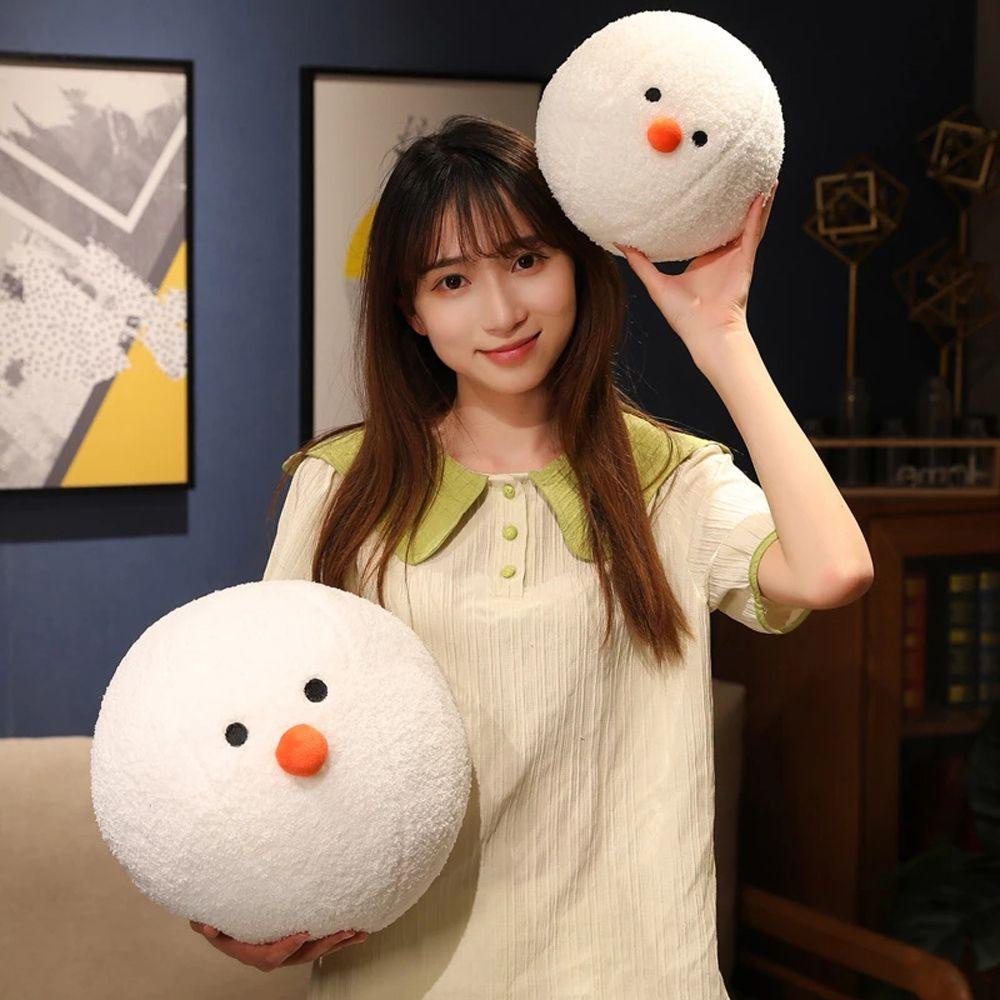 ANEMONE Búp Bê Nhồi Bông Hình Mặt Cười Hoạt Hình Dễ Thương