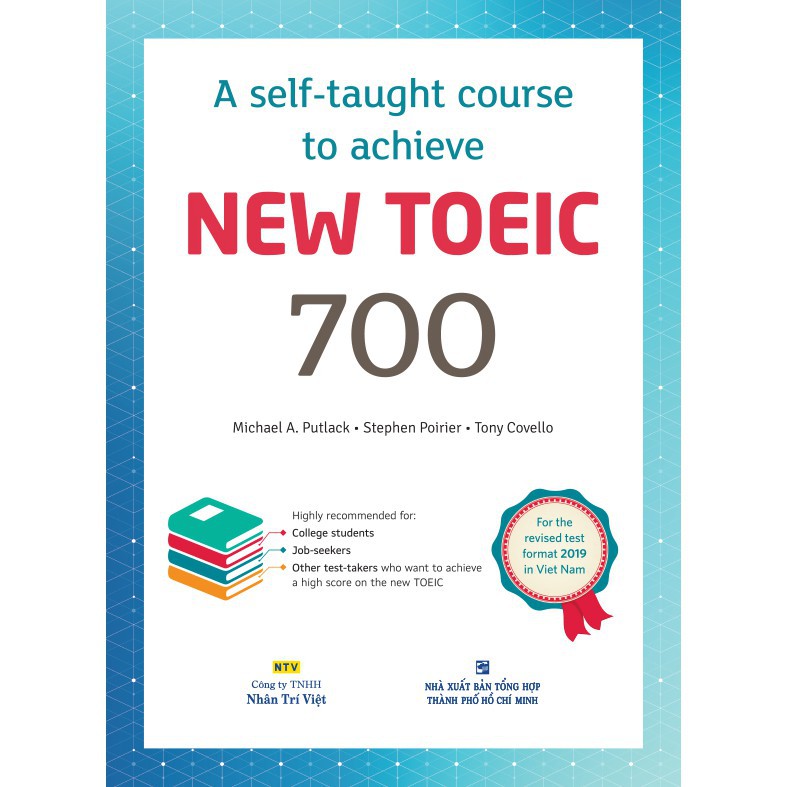 Sách - A self-taught course to achieve New TOEIC 700 (Kèm 1 đĩa MP3) - NTV