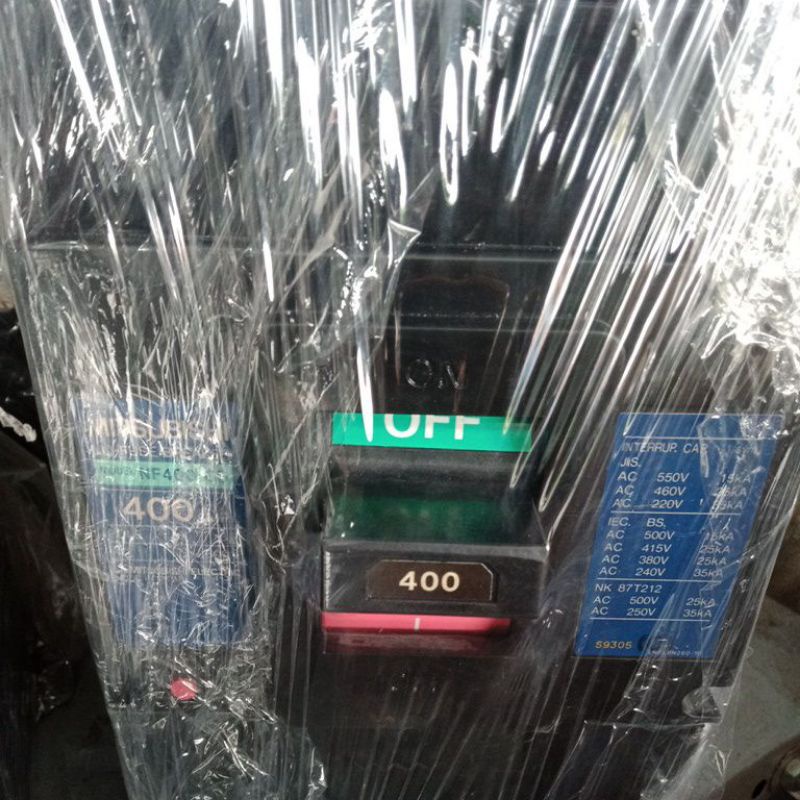 MCCB MISU 400A .600A. hàng qua sử dụng