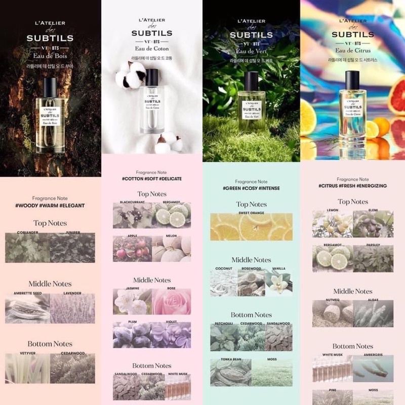 Nước Hoa VT x BTS lọ 50ml