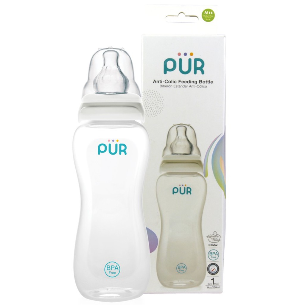 Bình sữa Pur cổ thường Comfort Feeder 250ml