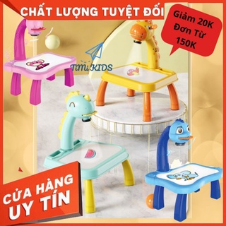 Máy chiếu đa năng mẫu mới 72 hình vẽ, bàn vẽ thông minh có máy chiếu ảnh kèm nhạc cho bé tập tô tập vẽ hot nhất 2021