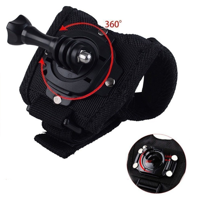 Dây Đeo Cổ Tay Xoay 360 Độ Cho Go Pro 8 / 9