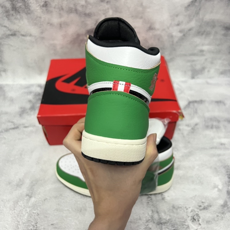 [KELLY SNEAKERS] Giày Thể Thai Sneaker Jordan 1 High “Lucky Green” - Phiên Bản Cao Cấp (Ảnh Thật + Hàng Sẵn)