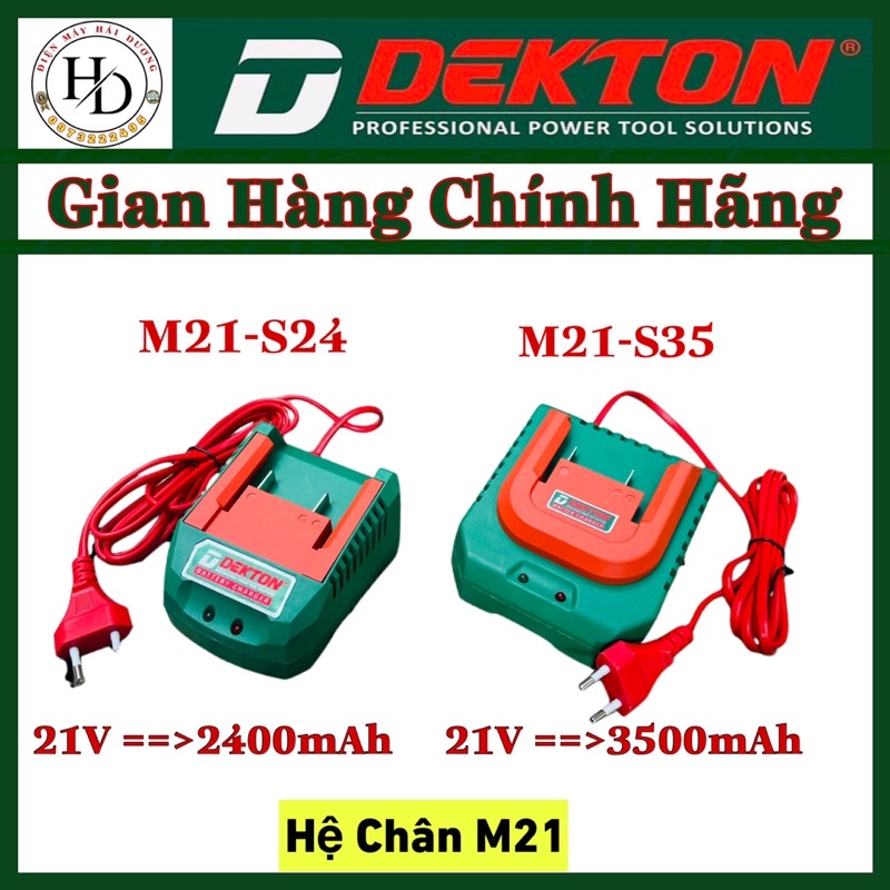 Đế sạc nhanh 21v DEKTON.M21-S24 và M21-S35.hệ chân mkt M21,lắp vừa tất cả các loại pin trên thị trường sài hệ chân MKT.