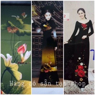 Vải áo dài tằm ý
