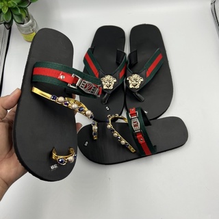 Dép cặp nam nữ đế đen quai dù ( sandal đồng nai )