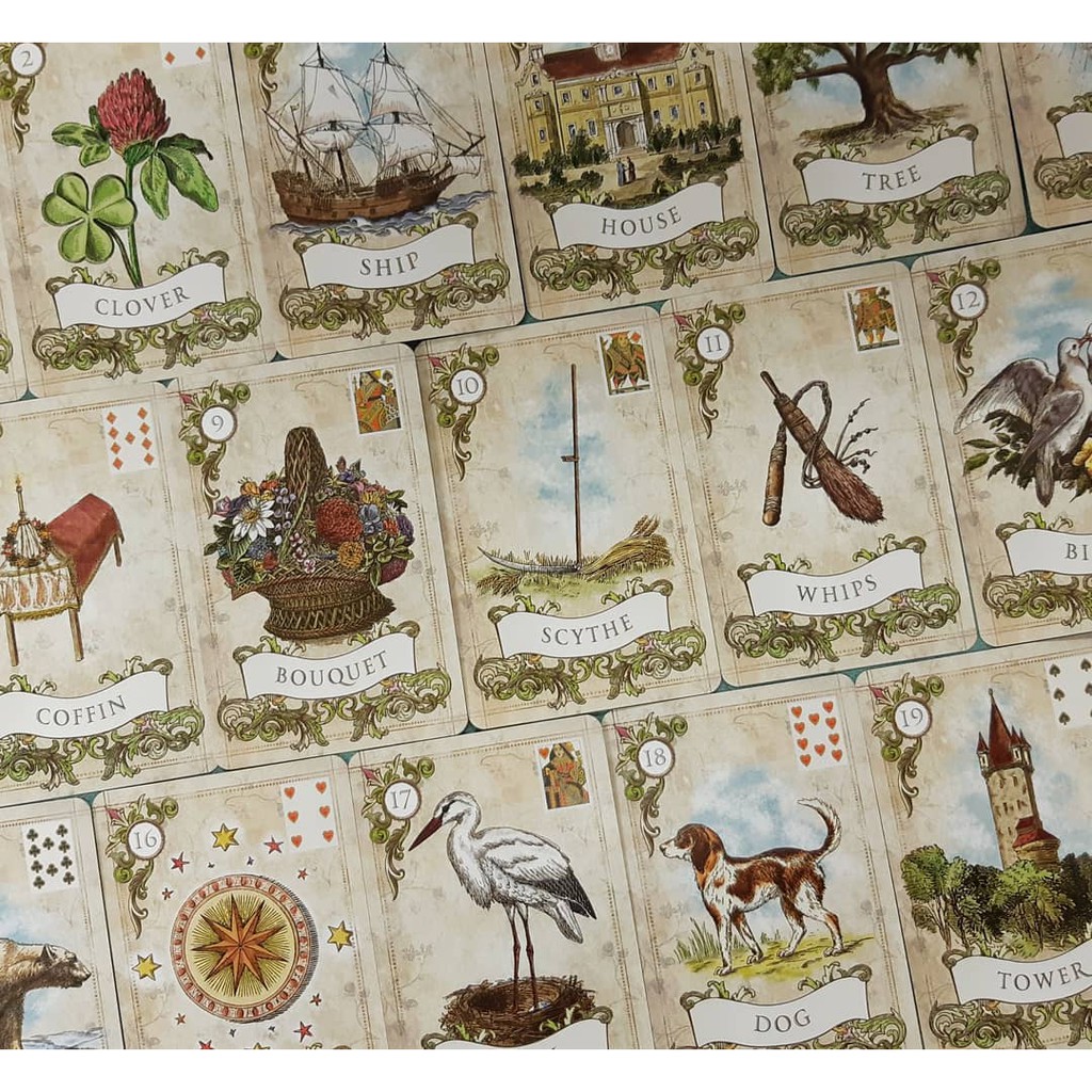 Bộ Bài Old Style Lenormand (Mystic House Tarot Shop)