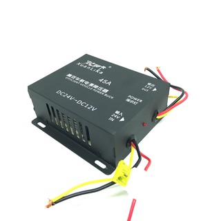 Đổi 24v xuống 12v 45a loại tốt có quạt và cầu trì