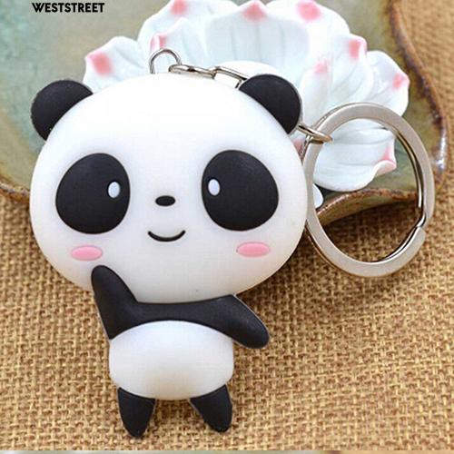Móc khóa gấu panda dễ thương