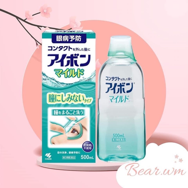 Nước rửa mắt EYEBO  W VITAMIN NHẬT BẢN CHÍNH HÃNG