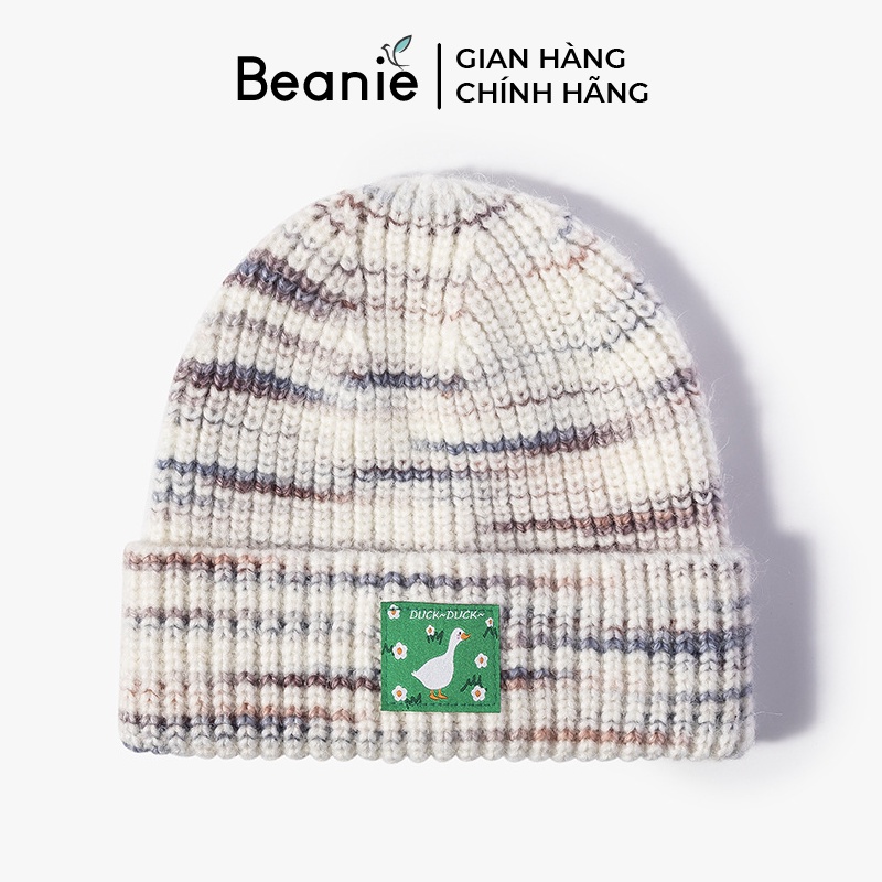 Mũ Len Thiêu Họa Tiết Con Vịt BEANIE Thời Trang Hàn Quốc, Nón Len Đẹp Unisex Nam Nữ Nhiều Màu Phong Cách Hip Hop B005