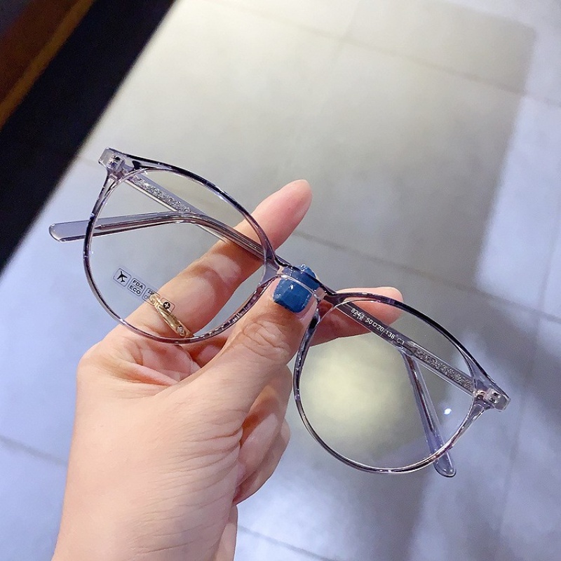 Mắt Kính Nửa Gọng Kim Loại Chống Bức Xạ / Ánh Sáng Xanh Dương Thay Thế Cho Máy Tính