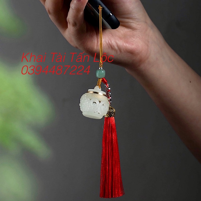 Dây treo xe hơi , điện thoại phát sáng lưu trữ hương mang tài Lộc , bình an