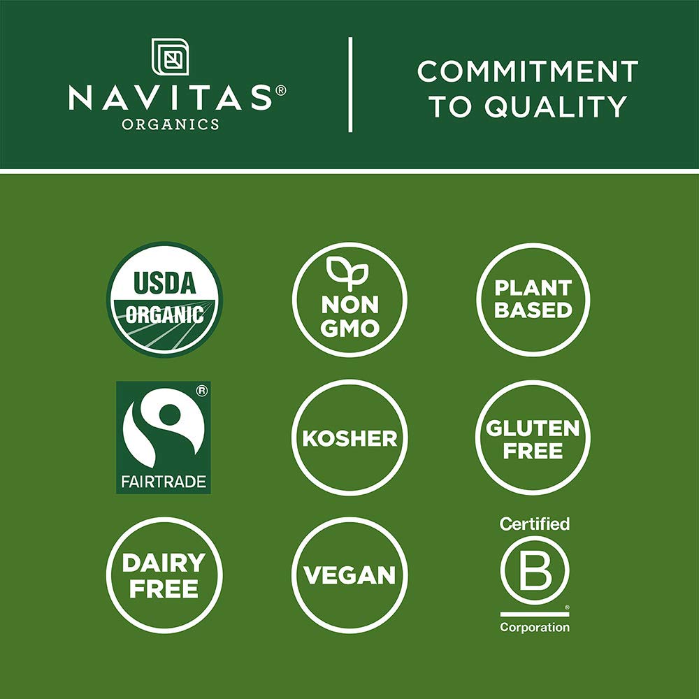 HẠT CACAO NIB NGUYÊN CHẤT - HỮU CƠ Navitas Organics Raw Cacao Nibs, Organic, Non-GMO, Gluten-Free, 227g (8oz)