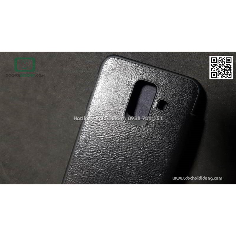 Bao da Samsung A6 2018 Nillkin Qin