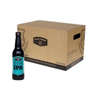 [MUA TẠI ĐÀ NẴNG - FREE SHIP] Bia East West Far East IPA 6,7% - Bia thủ công - 330ml/chai - thùng 24 chai