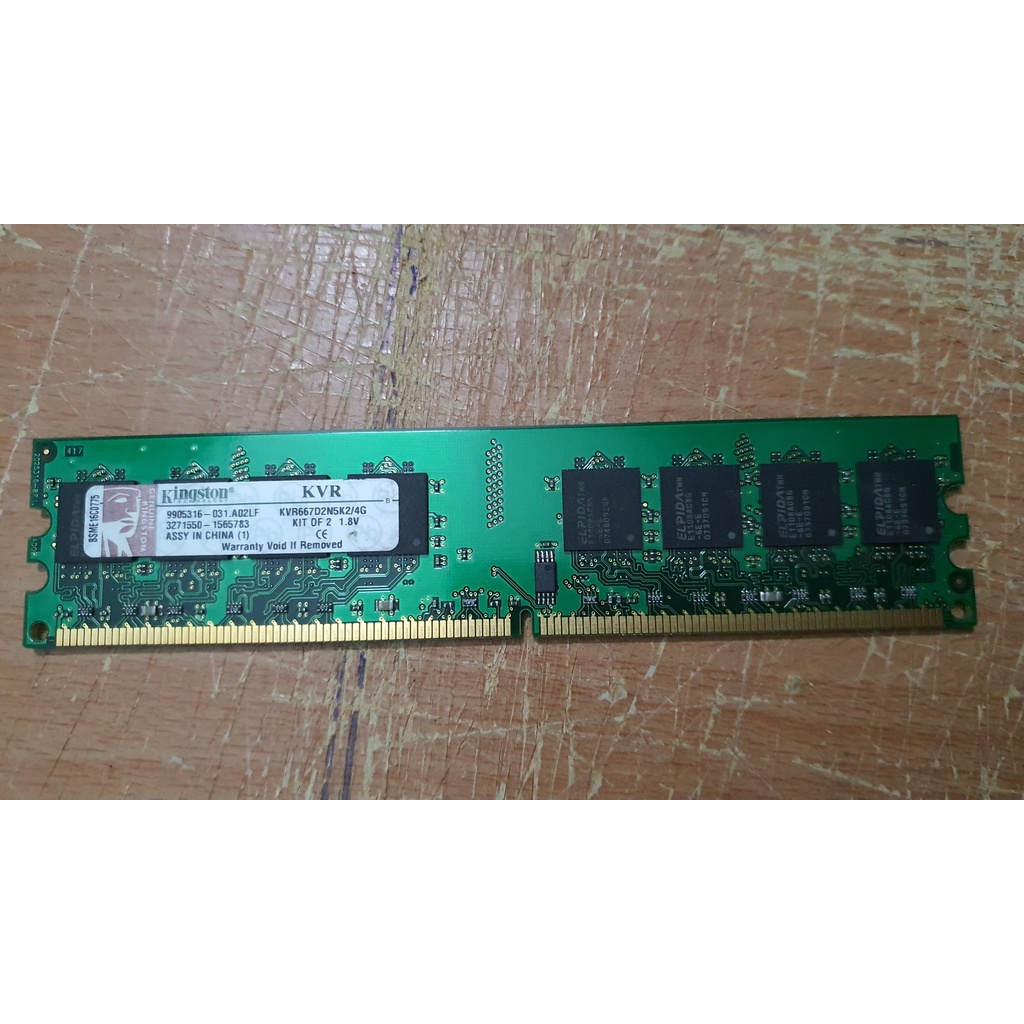 Ram máy bàn 2gb 4gb ddr2, ddr3, ddr4   bảo hành 12 tháng