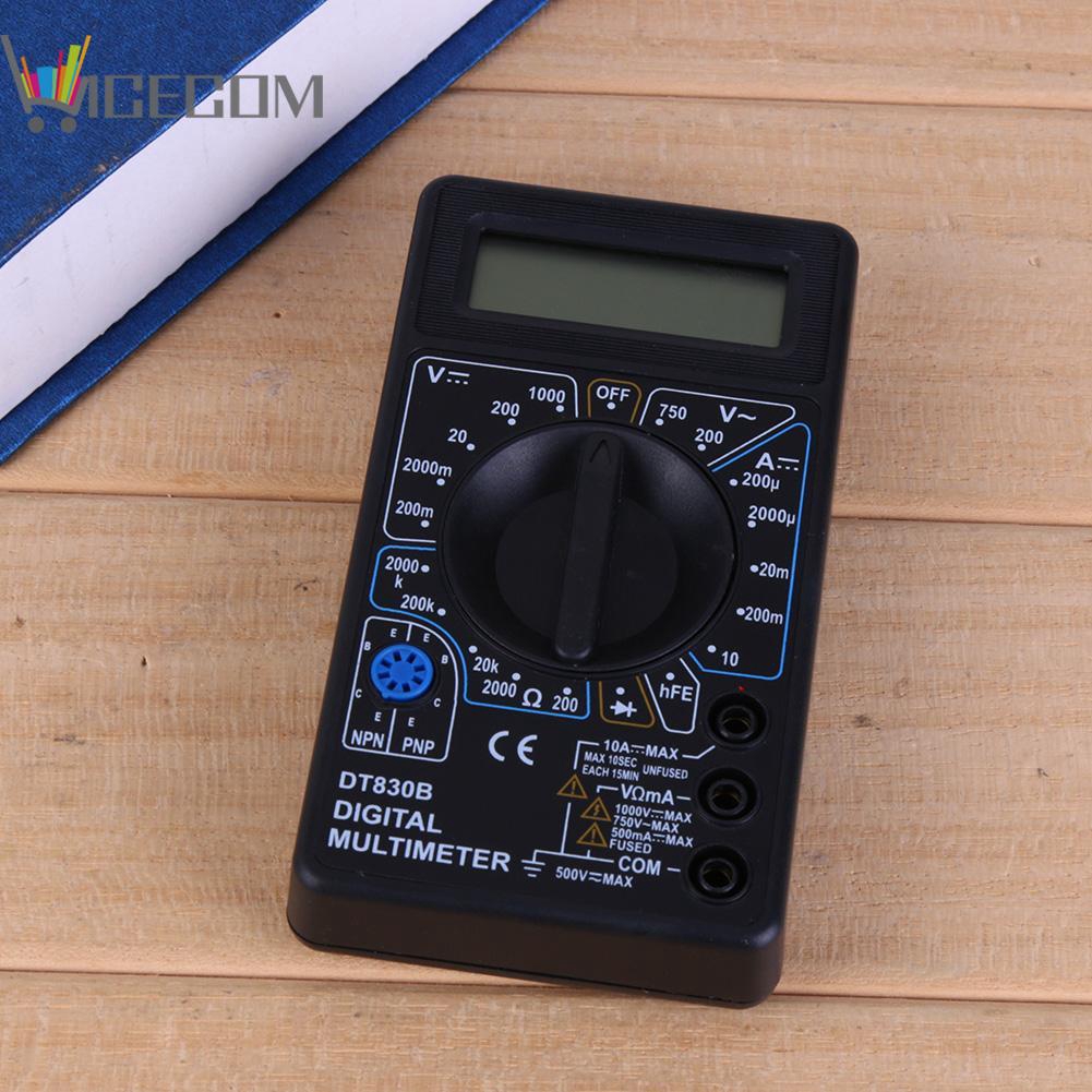 Máy Đo Điện Vạn Năng DT-830B Màn Hình LCD AC/DC 750/1000V Dùng Để Đo Cường Độ Dòng Điện/Điện Áp/Điện Trở