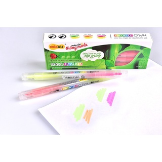 Pens - COMBO 5 Bút Dạ Quang 2 Màu Colokit HL-C01
