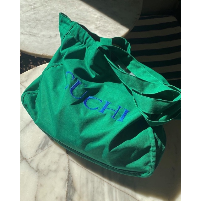 CUCHI BAG — Túi vải thêu Củchi