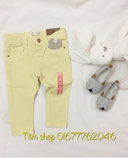 Quần kaki zara vàng cực mềm