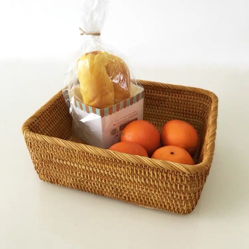 Khay đựng đồ hoa quả sách báo handmade