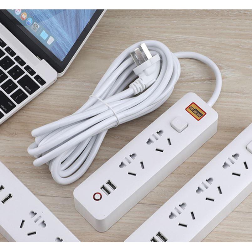 Ổ điện, Ổ Cắm Điện Thông Minh Tích Hợp 2+3 cổng USB, YADIAO-YD - Đa năng - Tiện dụng - Bảo hành Uy Tín - SALE 50%