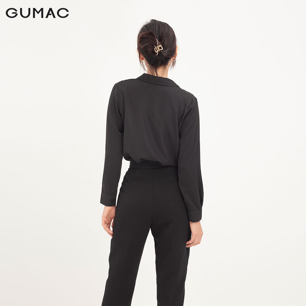 Áo sơ mi nữ cơ bản giấu nút AA1216 GUMAC | BigBuy360 - bigbuy360.vn
