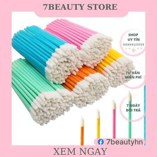 [Combo 5gói]Tăm bông Chà Mực Phun Xăm