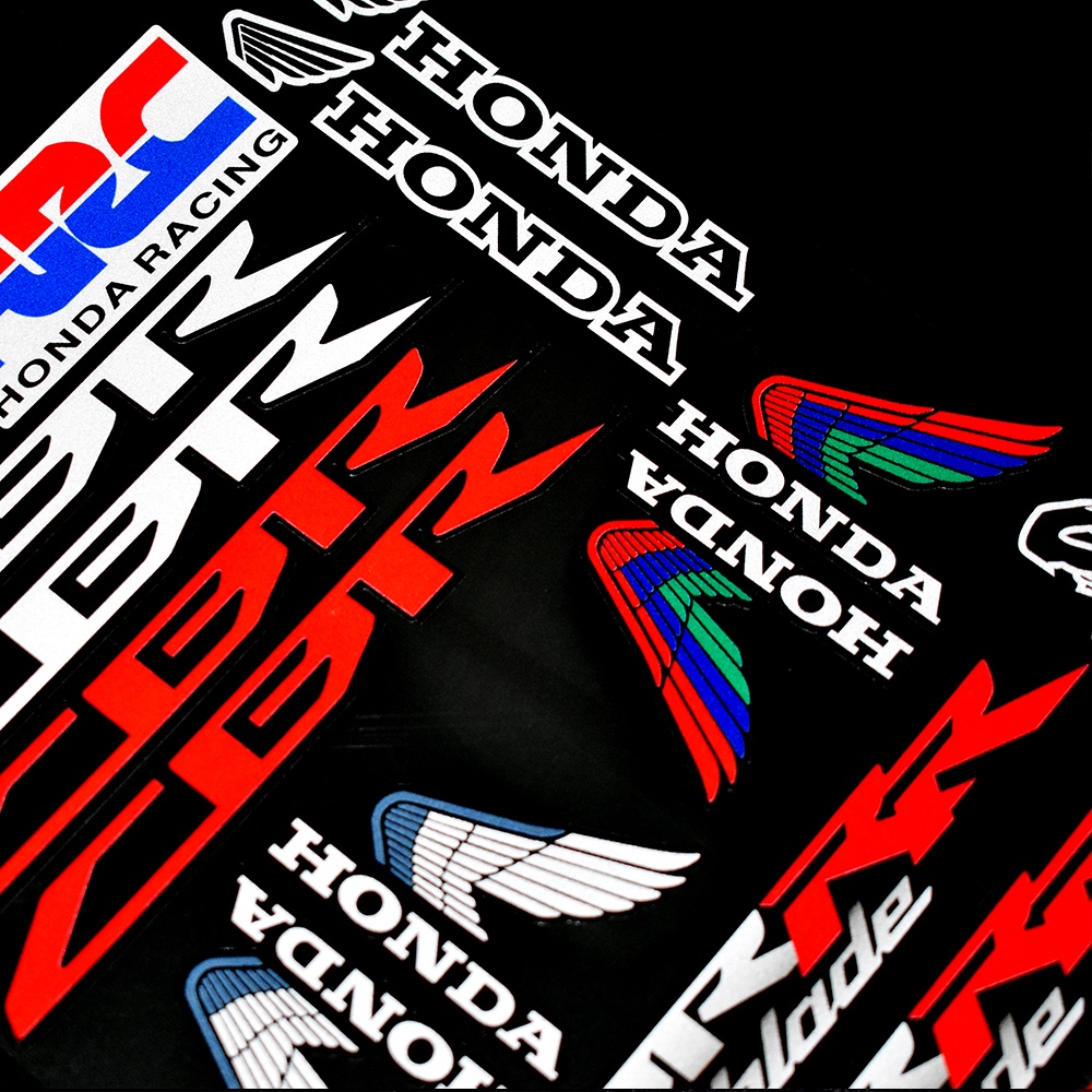 Miếng Dán Phản Quang Trang Trí Bình Xăng Xe Mô Tô honda cb500 cbr300r cb300f cbr150 cbr500r