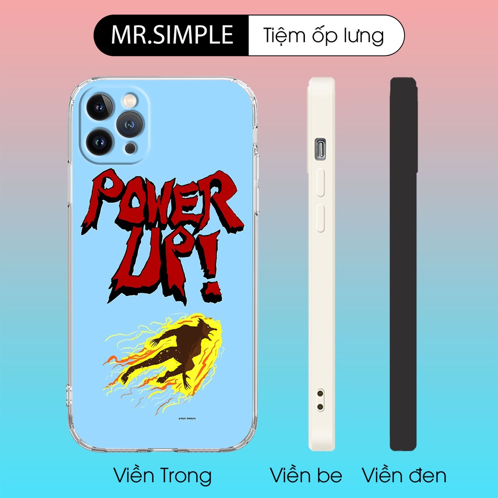 Ốp điện thoại Altered Beast Power Up Mr.Simple pro 13 11 12 promax 7 8 plus xs X Xr LAK0000387